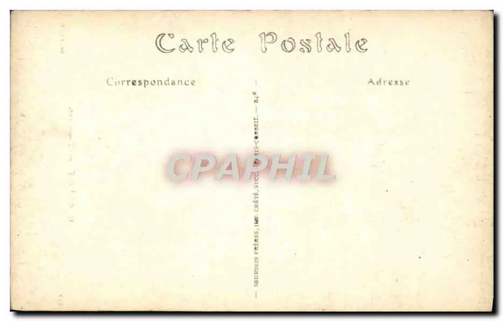 Museu de Dijon — Cena de gênero com mulher e homem ao gato e à gaiola — G. GRESLY, Tendation, n° 136 - Verso