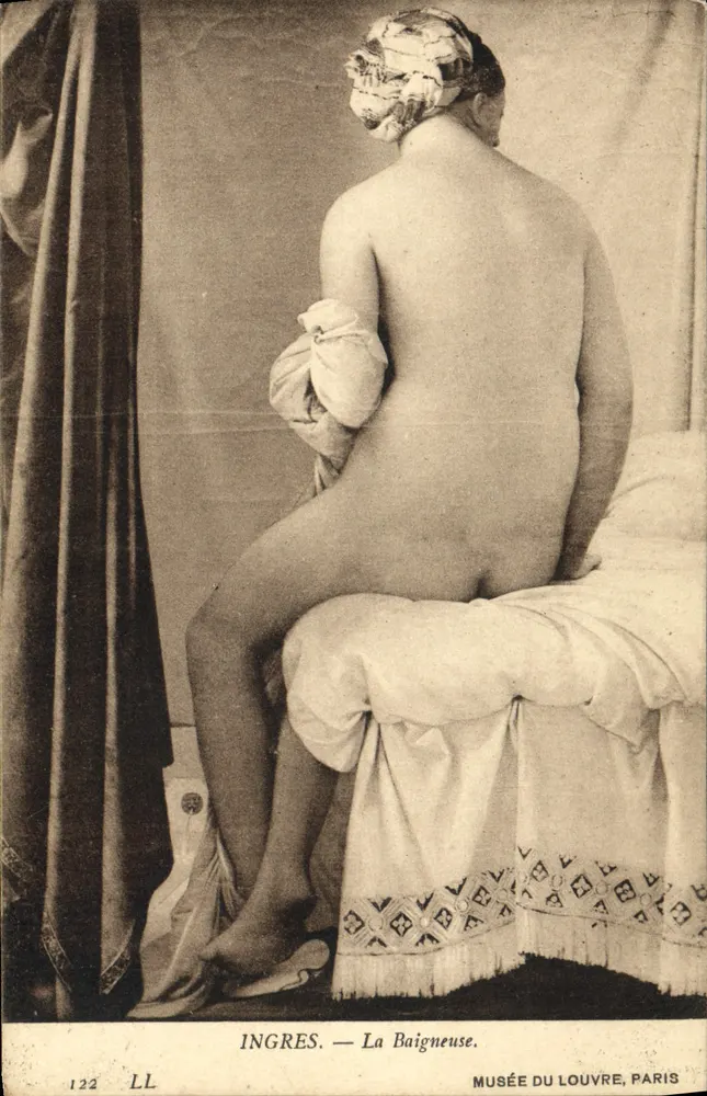 INGRES — A Banhista — Museu do Louvre, Paris - Frente