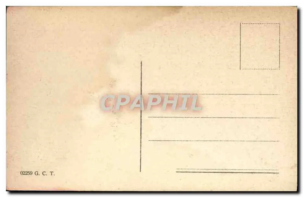 Monumento a Umberto I — Superga — editor G.C.T. n° 02259 - Reverso