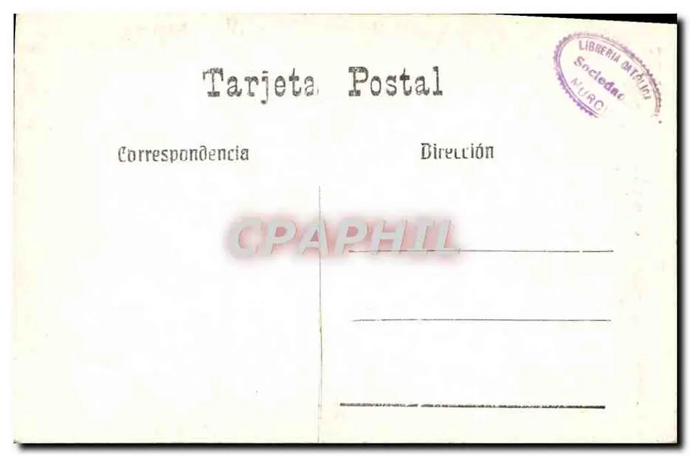 Salcillo — Estátua da Virgem aos pés do Cristo morto — Editor não identificado - Verso