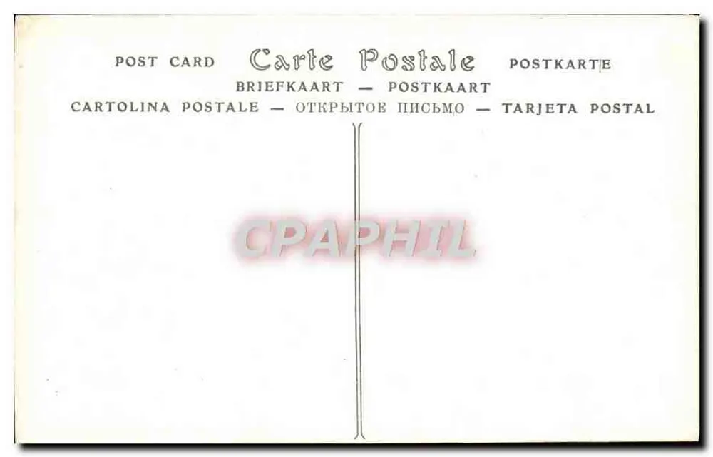 Büste einer jungen Bauernfrau — C. CAIRA — Verlag der französischen Künstler, Serie 1913 - Rückseite