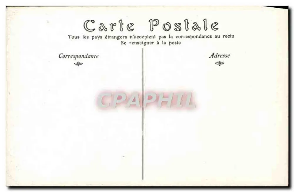 Fatalist — Salon von 1907 — von Charles Ayton — ND Phot - Rückseite