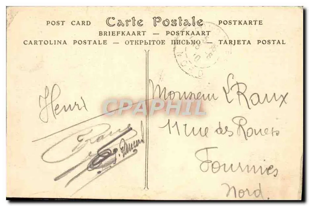 Castelo de COUCY — O Donjon — ND Pbot. - Verso