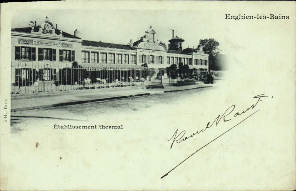 Enghien-les-Bains — Thermalbad — E.H., Paris - Vorderseite