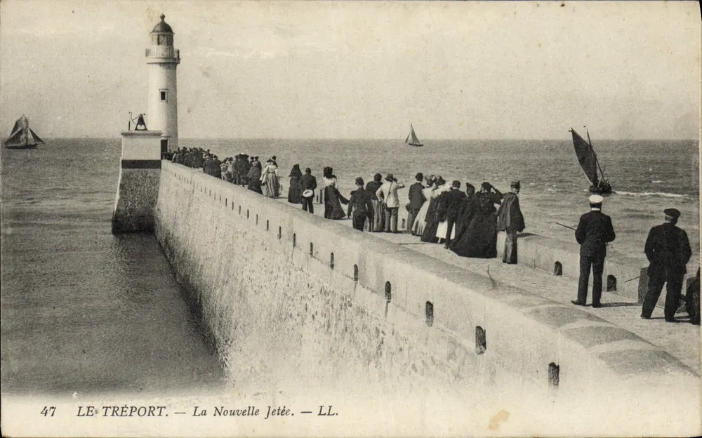 Le Tréport — La Nouvelle Jetée — LL. — n° 47 - Voorkant