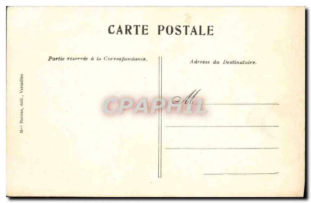 Versailles — Petit-Trianon — A Laiterie - Verso
