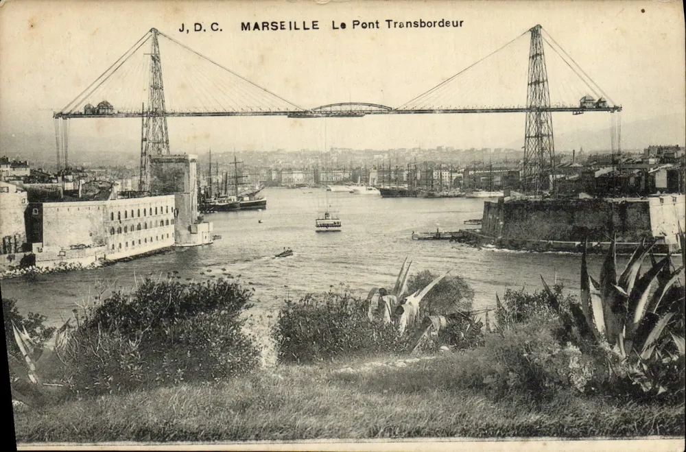 Marselha — O Ponte Transbordeur — J.D.C. - Frente