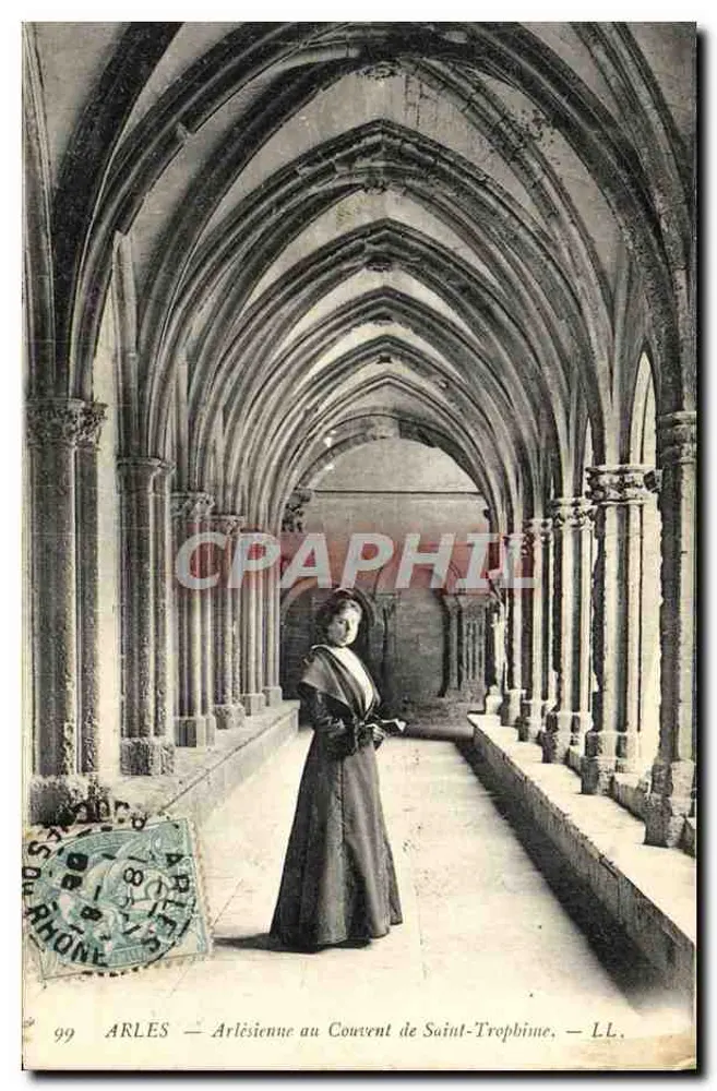 Arles — Arlésienne am Konvent von Saint-Trophime — LL, n°99 - Vorderseite