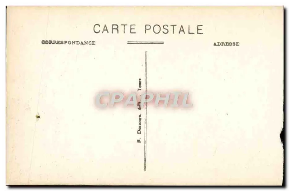 Langeais — Entrée du Château — Pont-Levis — R. D. - Verso