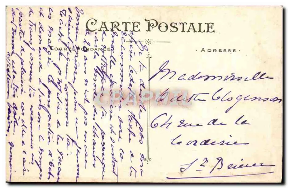Lorient — Ansicht des Arsenal - Pont Gueydon und Pont du Chemin de Fer — Éd. Grand et Pazzais, Nantes, Nr. 5 - Rückseite