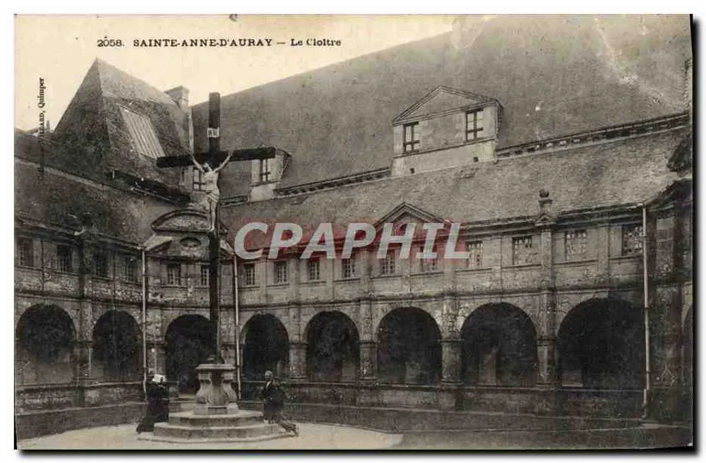 Sainte-Anne-d'Auray — O Claustro — Quinper, n° 2058 - Frente