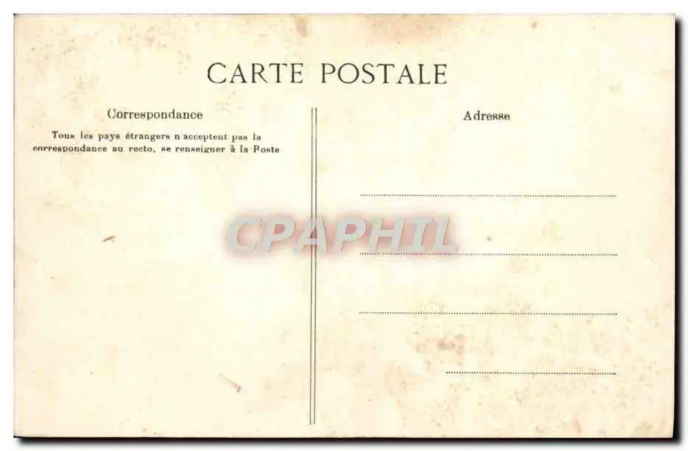 Sainte-Anne-d'Auray — O Claustro — Quinper, n° 2058 - Verso