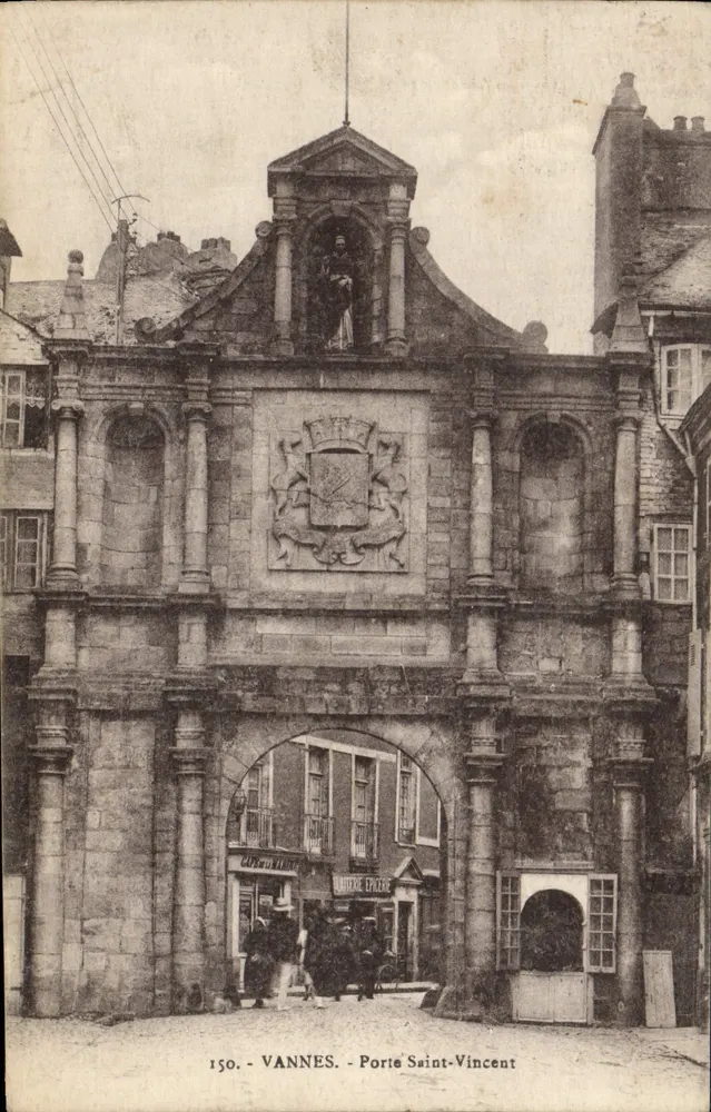 VANNES - Porta Saint-Vincent — editor desconhecido, n° 150 - Frente