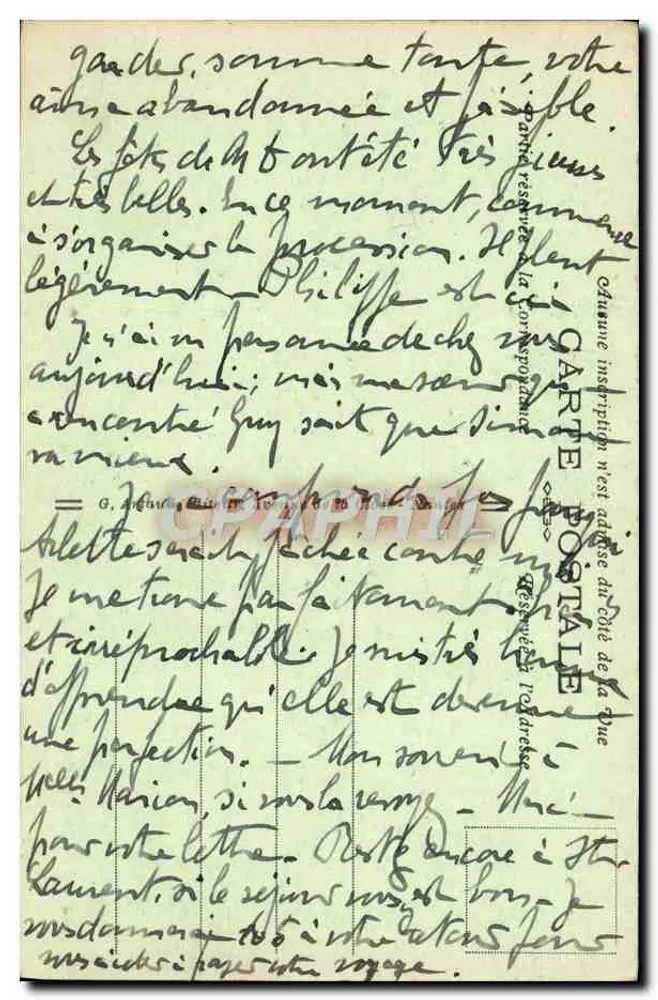 Sainte-Anne-d'Auray — Die Wunderquelle — anonymer Verleger, Nr. 30 - Rückseite