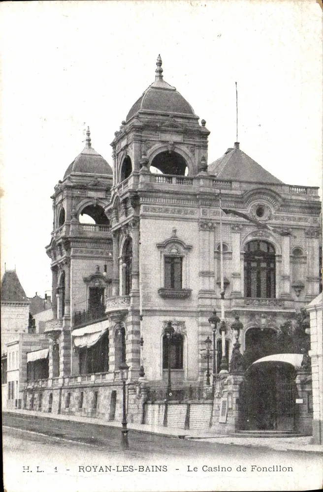 Royan-les-Bains — Le Casino de Foncillon — H.L. 4 - Vorderseite