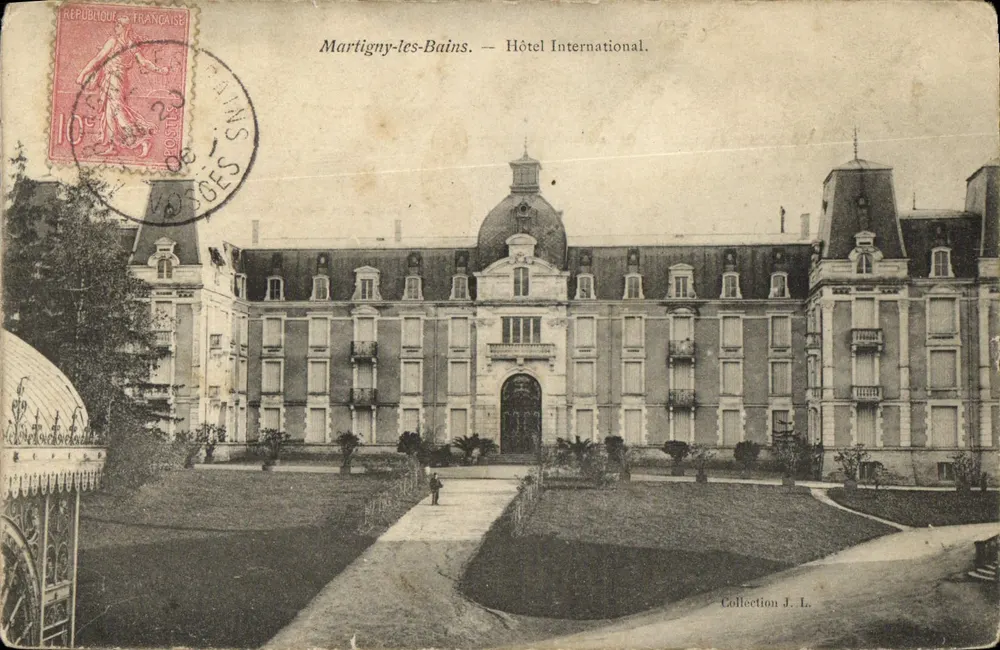 Martigny-les-Bains — Hotel Internacional — Colección J. L. - Anverso