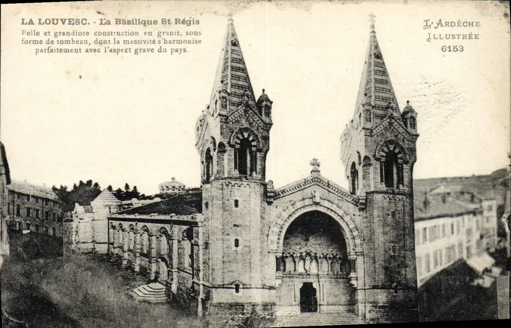 La Louvesc - A Basílica de São Régis — L'Ardèche Illustrée 6153 - Frente