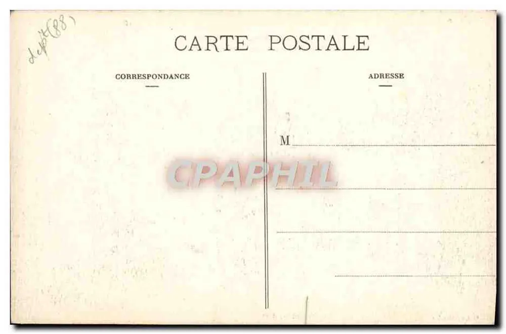 Saint-Dié - Vista geral, tirada de Grattain — Les Vosges, n° 353 - Verso