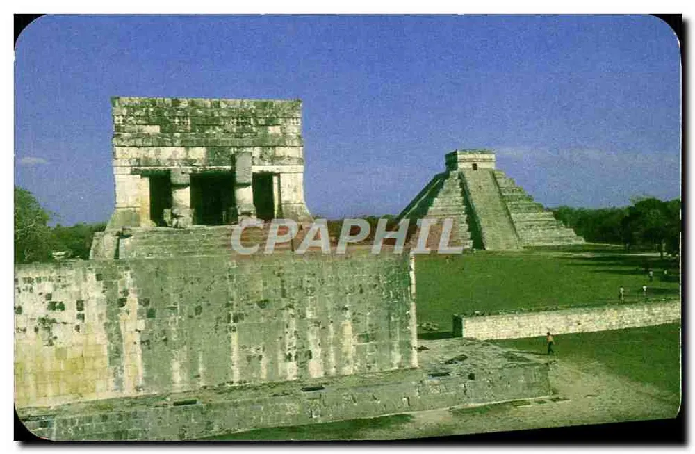 Templo dos Jaguares e El Castillo — Chichén Itzá, Yucatán, México — Éditions Alducin, n° 090 - Frente
