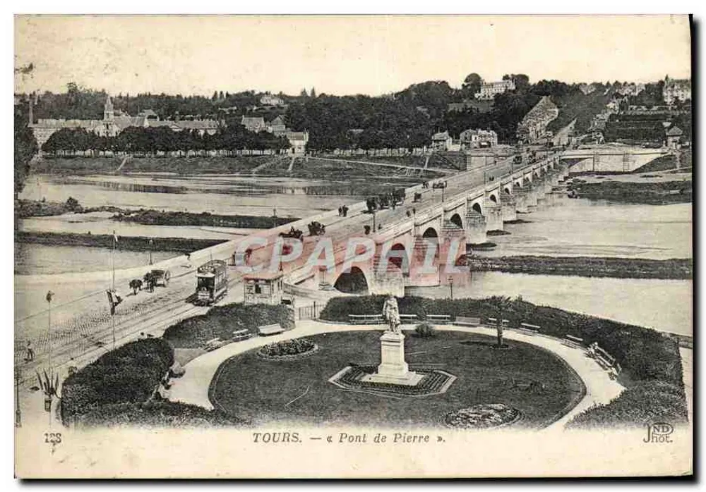 Tours — Ponte de Pedra — JND Phot. - Frente