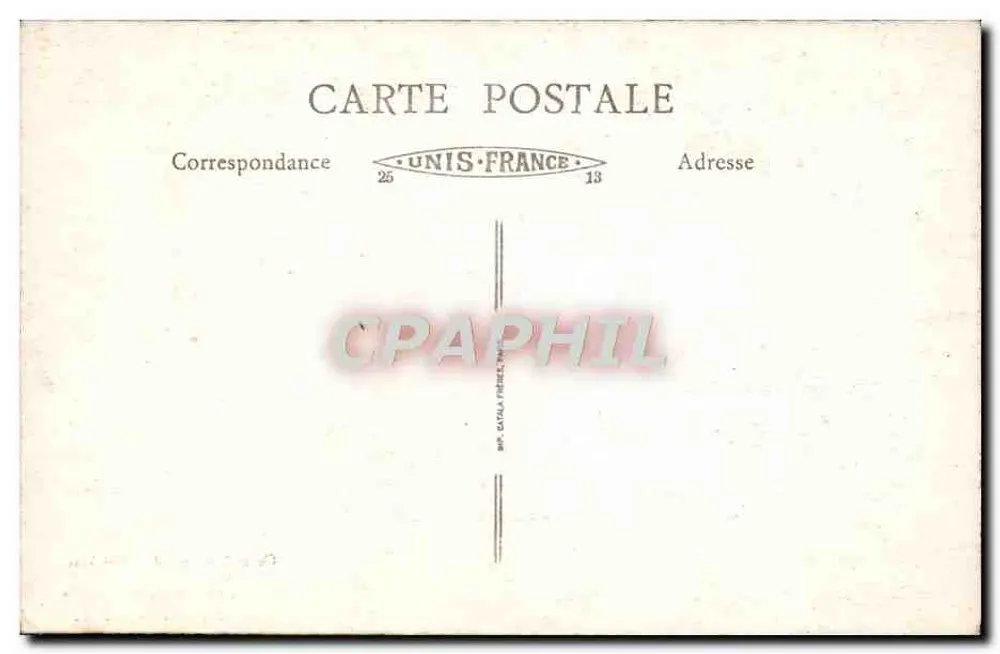 Abadia de Vaucelles — A Sala Capitular — Oscar Masson, editor, Cambrai - Verso