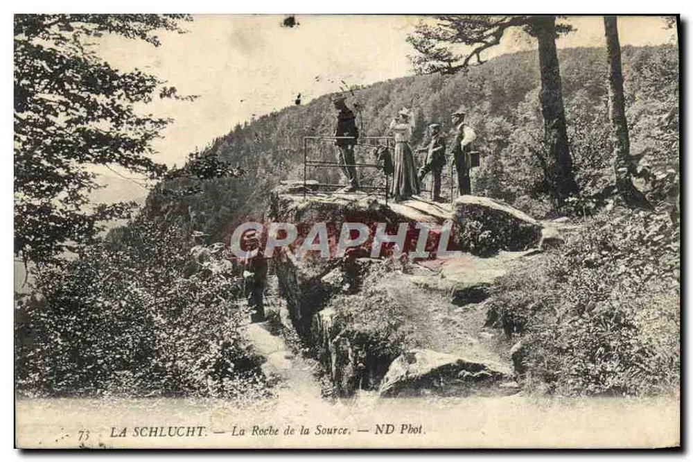 La Schlucht — A Rocha da Fonte — ND Phot. - Frente