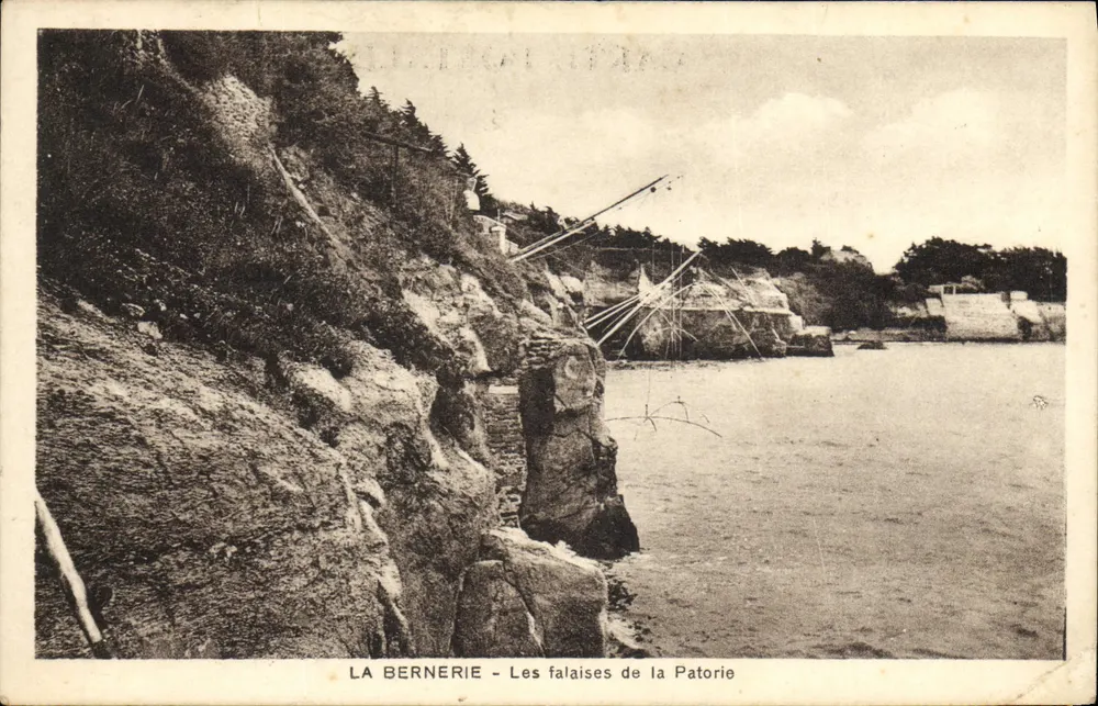 La Bernerie - Les falaises de la Patorie — éditeur Édition de la Maison Bretonne - Vorderseite