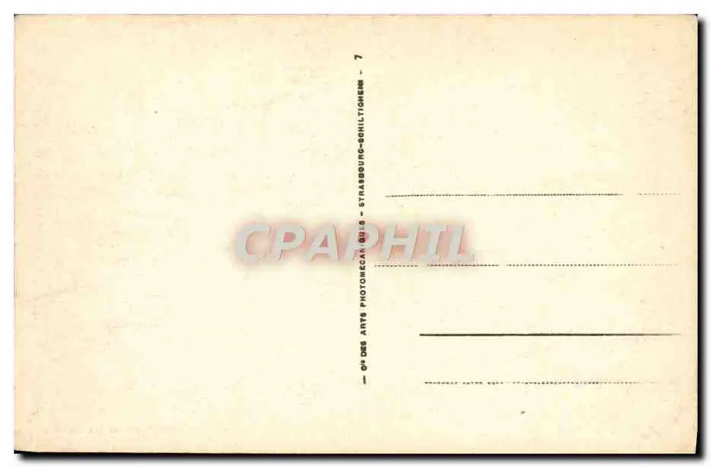 Royan — Das Municipale Casino und die Gärten — Verlag: Arts des Arts Photomécaniques, Straßburg, Nr. 322 - Rückseite