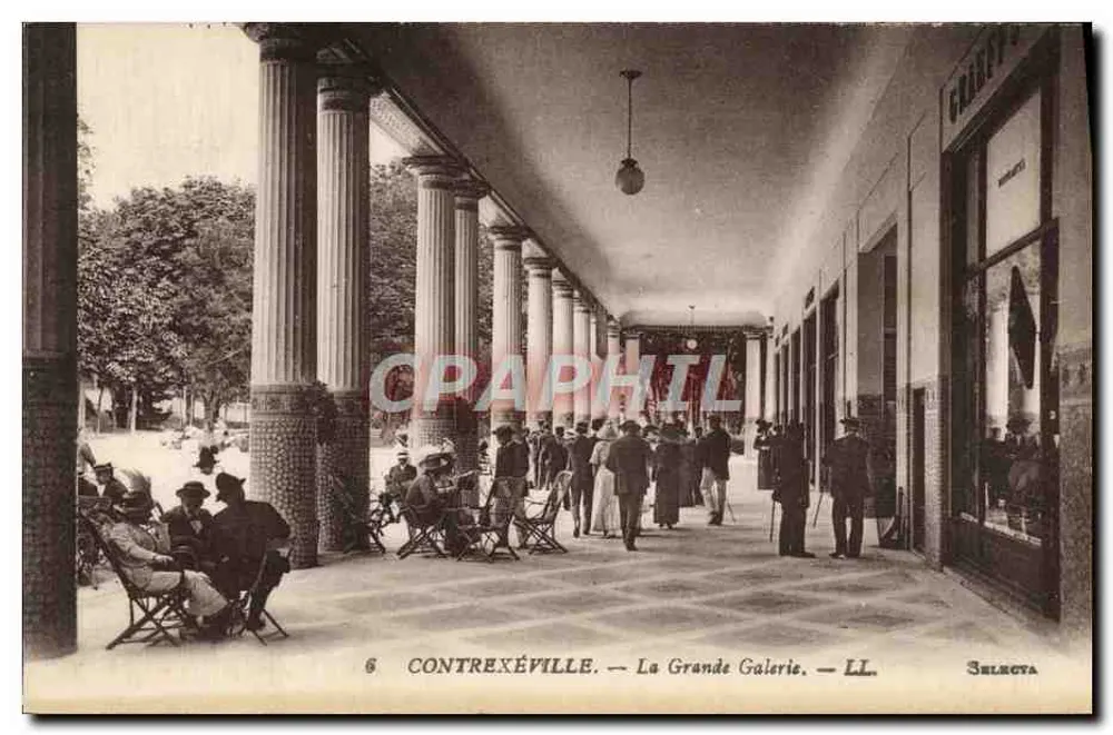 Contrexéville — A Grande Galeria — LL. — Selleoya - Frente