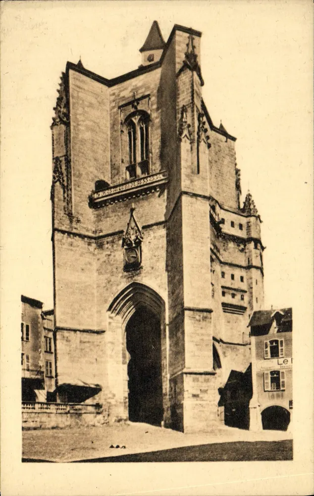 Villefranche-de-Rouergue — Turm der Notre-Dame (1336) — Edit. C. Saligardes « Le Narrateur » - Vorderseite