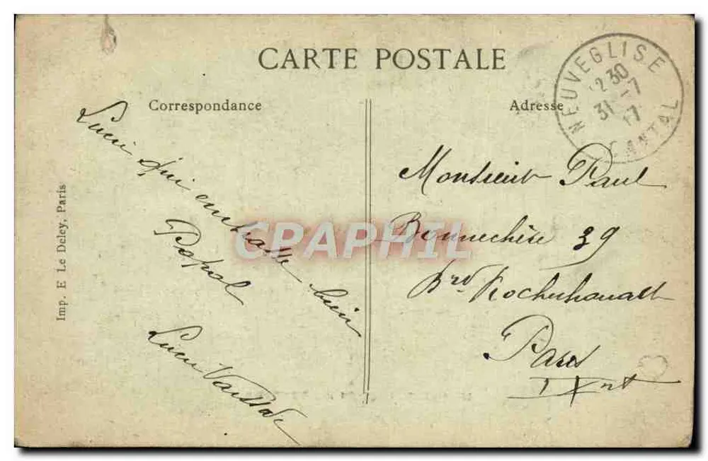 Eine Familie im Urlaub — 155. — Verlag V.D.C. und B.P.D. - Rückseite