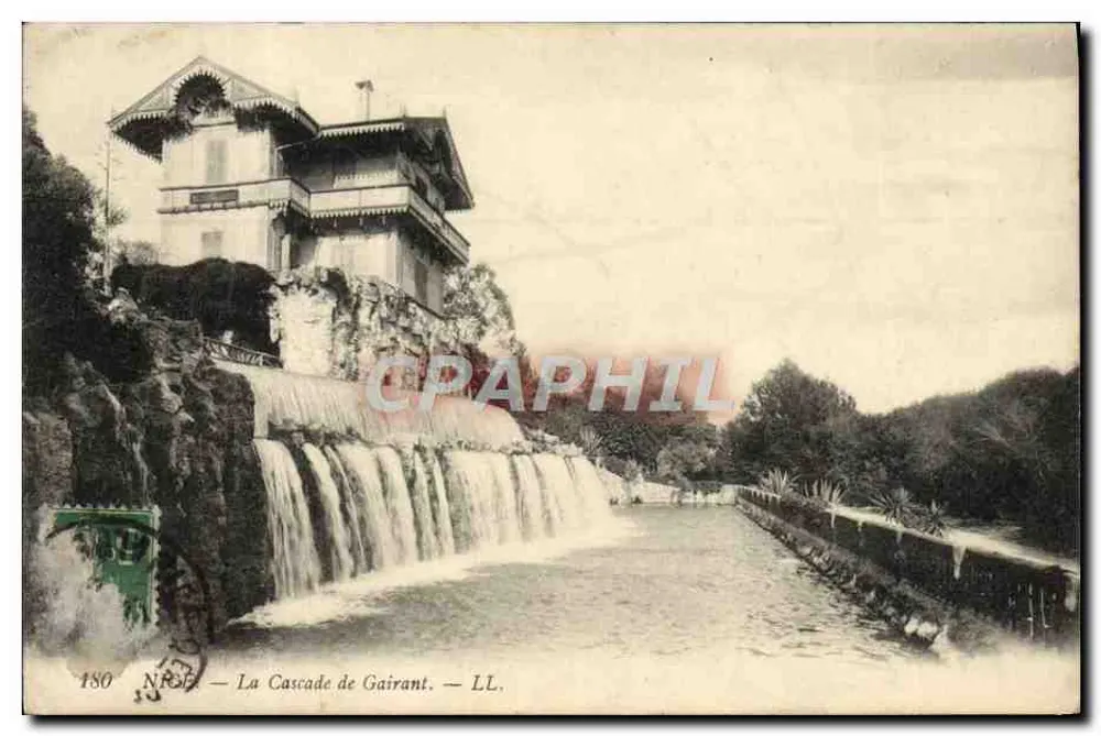 A Cascata de Gairant — NICE — LL. — N° 180 - Frente