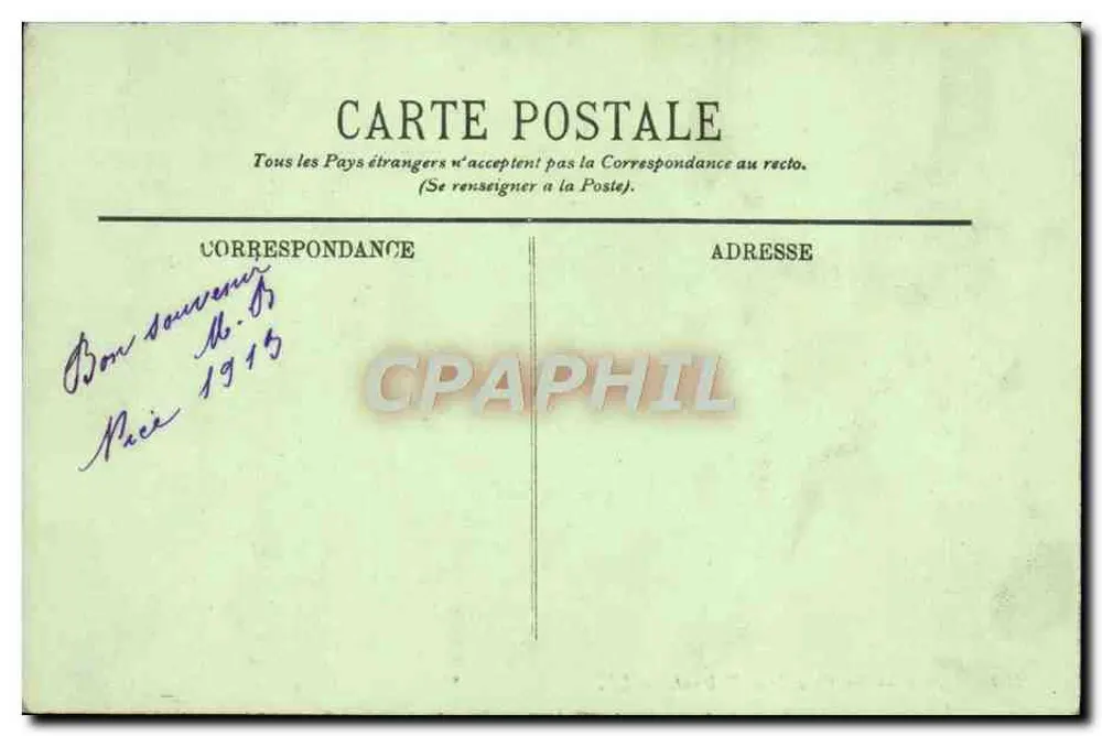 A Cascata de Gairant — NICE — LL. — N° 180 - Verso