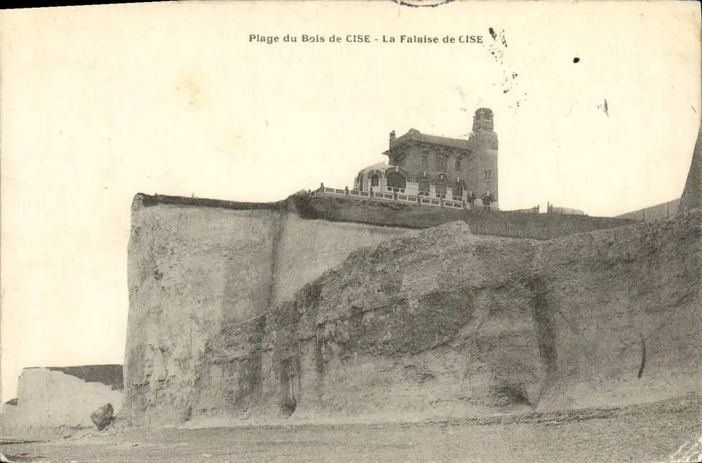 Praia do Bois de CISE - A Falaise de CISE — editor não identificado, número de série não visível - Frente