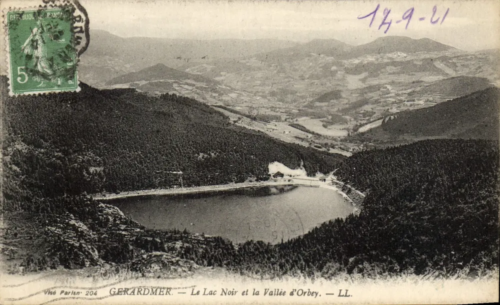 Gérardmer — Lac Noir und Tal von Orbey — LL — Visé Parisin 204 - Vorderseite