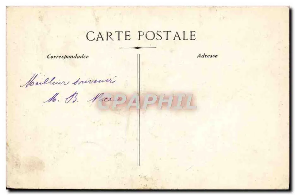Toulon - Das Rathaus und der Marinegenie — Verlag Onstadt-Paris - Rückseite