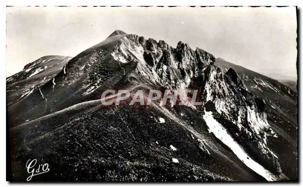 Puy-de-Sancy — Westansicht, die Nadeln des Teufels — Ausgabe G.d'O. - Vorderseite
