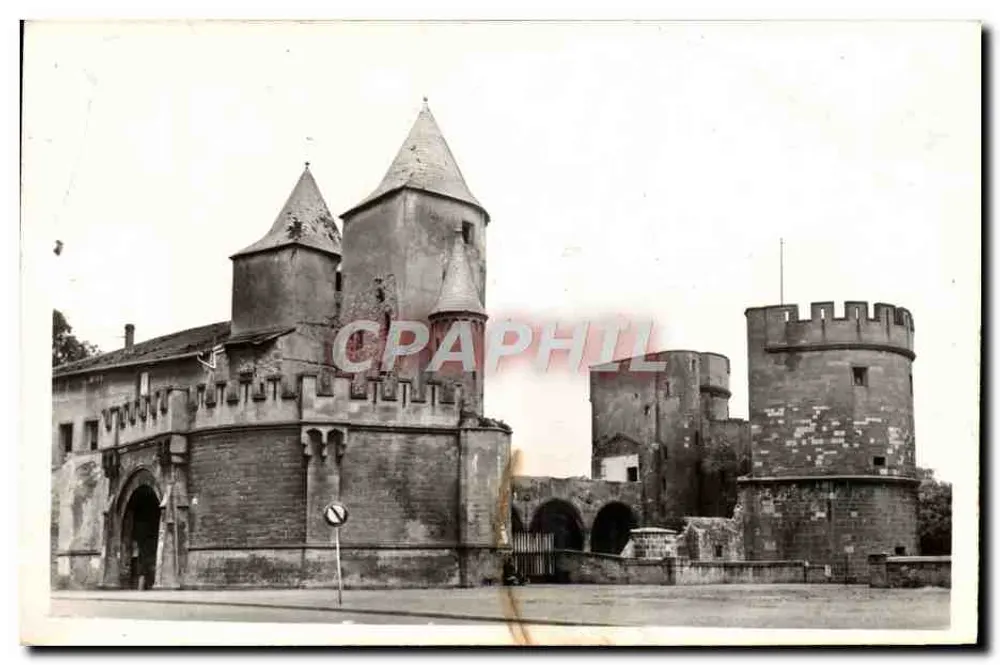 Puerta de los Alemanes — Metz — Ediciones G. Reant de l'Aquedique - Anverso