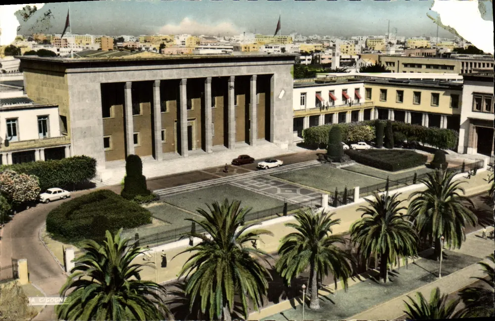 Le Palais de Justice — Rabat — Éditeur La Cigogne - Vorderseite