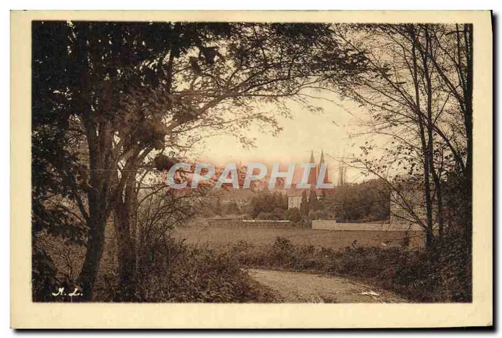 Saint-Lô — Vista tirada da Vaucelle — A. Lejeune, editor - Frente