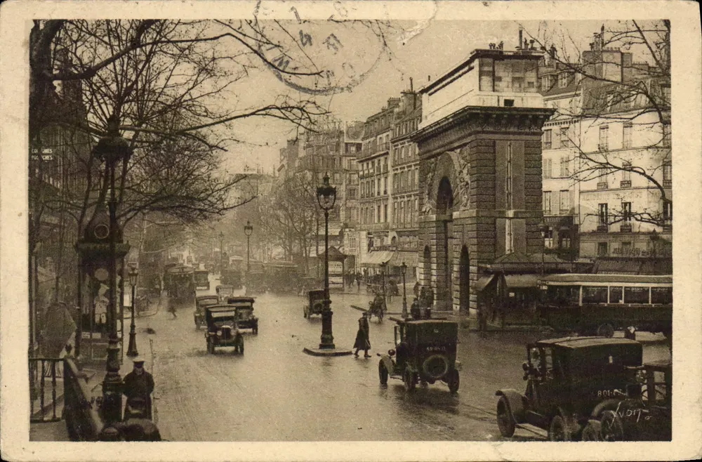 Paris — La Porte Saint-Martin — Les Éditions d'Art Yvon - Vorderseite