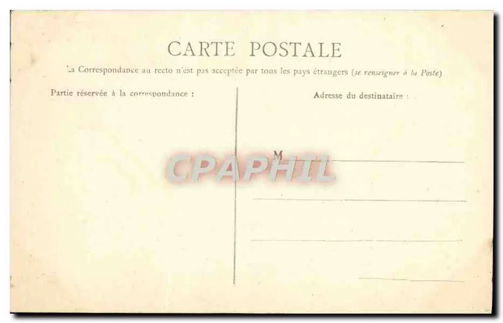 Reims — Igreja de Santa Clotilde — editor desconhecido, n° 16 - Verso