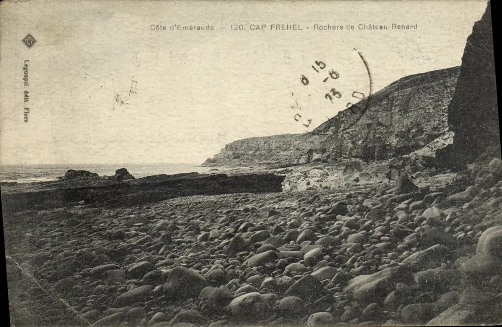 Cap Fréhel — Rochers de Château Renard — Côte d'Émeraude — 120. Legoupil & Fils - Vorderseite