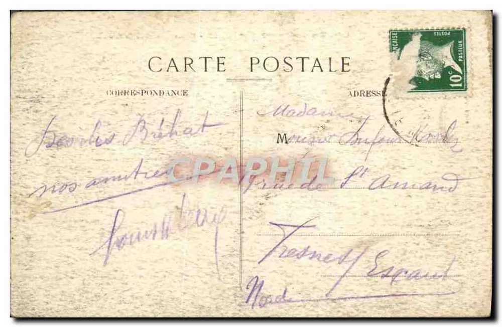 Cap Fréhel — Rochers de Château Renard — Côte d'Émeraude — 120. Legoupil & Fils - Rückseite