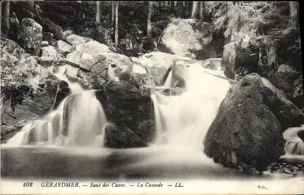Gérardmer — Saut des Cuves — La Cascade — LL. - Frente