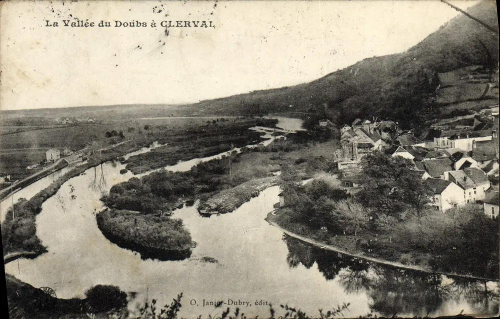 A Valle do Doubs em Glervay — O. Janier-Dubry, editor - Frente
