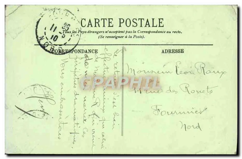 Reims — Établissement Pommery et Boulevard Gerbert — LL. - Verso