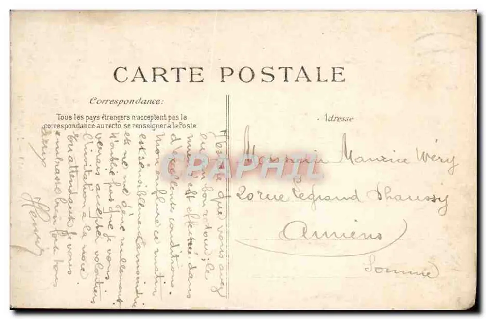 Reims — Jardim Escola — Editor E.P.D. n°39 - Verso
