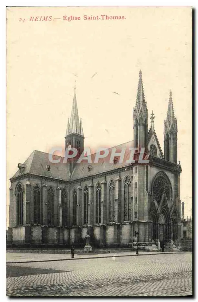 Reims — Igreja de São Tiago. — n°24 - Frente