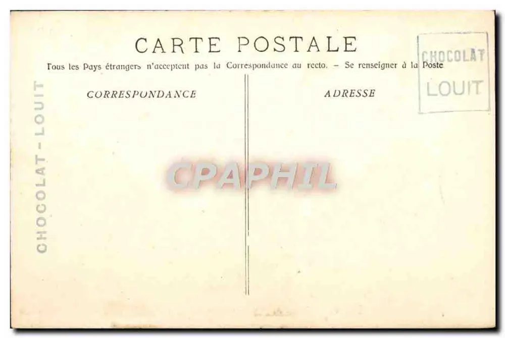 Arles — pássaros portadores de recordações — E. Lançon, Marselha - Verso